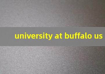 university at buffalo us news